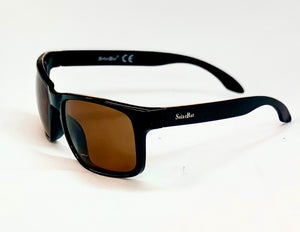 Solar Bat - Progressive Prescription sunglasses amber lens