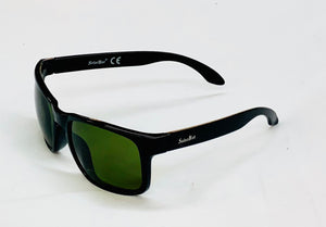 Solar Bat - Progressive Prescription sunglasses green lens