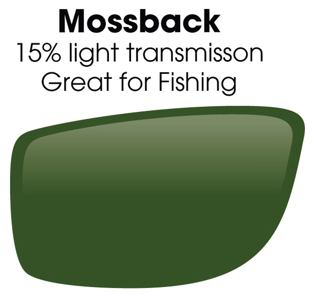 Mossback green lens sample