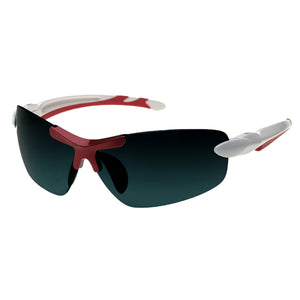 Victory 34 Sunglasses in White/Red