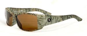 camo rectangular lens shape hunting sunglasses