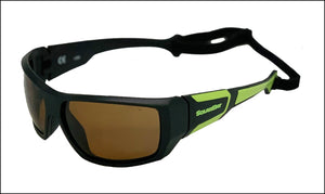 Solar Bat - Progressive Prescription sunglasses amber lens