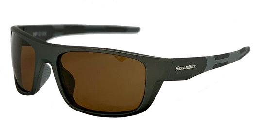 Solar Bat - Progressive Prescription sunglasses amber lens